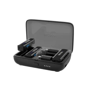 BOYALINK 2 Upgraded 3-in-1 Compact Wireless Microphone with 3 Year Warranty