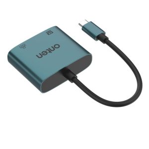 ONTEN USB-C to HDMI Video Adapter with RJ45 (100M) UC288